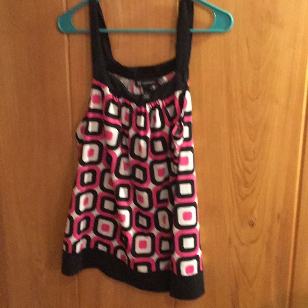 Polyester 92% 8% spandex ladies tank top